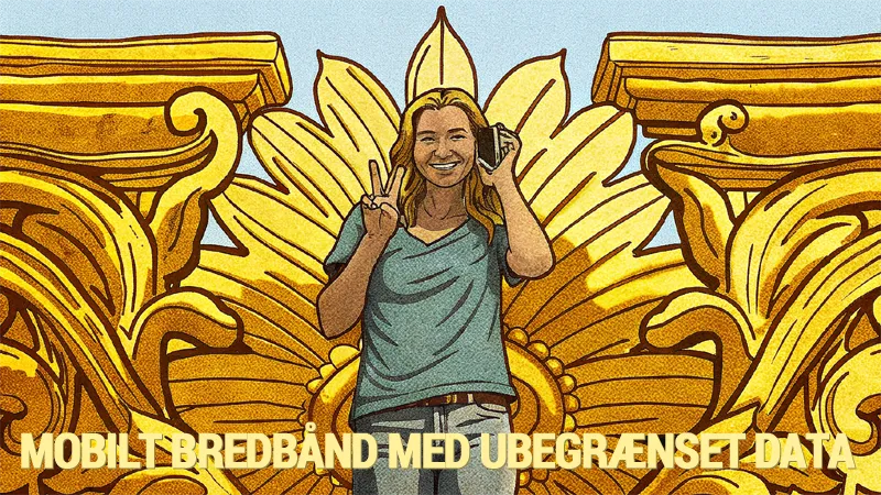 Mobilt bredbånd med ubegrænset data