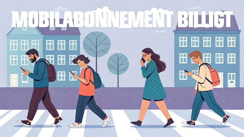 Mobilabonnement billigt