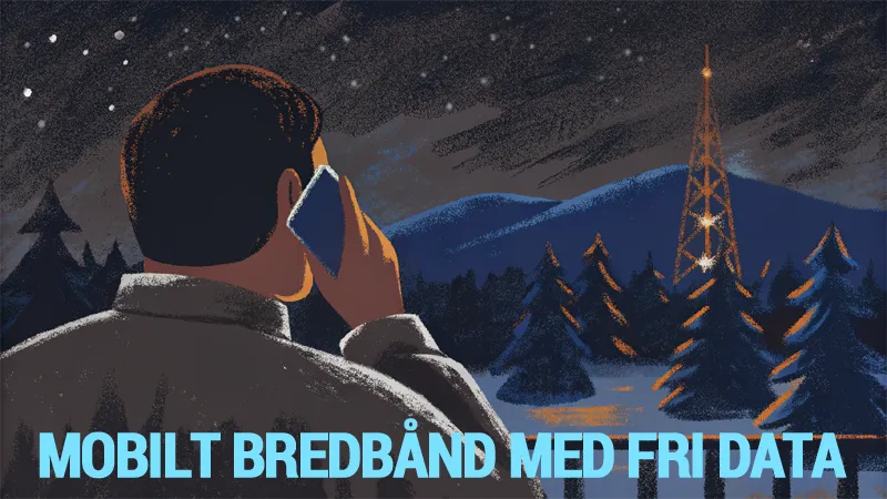 Mobilt bredbånd med fri data