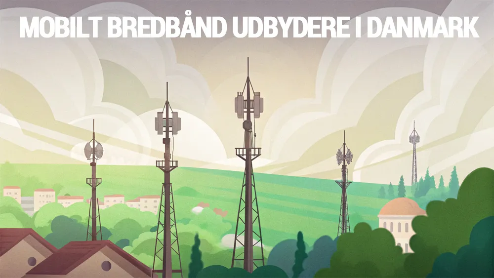 Udbydere af mobilt bredbånd Mobilt bredbånd udbydere