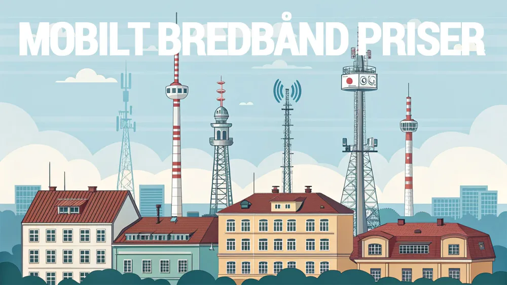 Priser af mobilt bredbånd